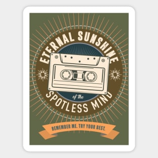 Eternal Sunshine of the Spotless Mind - Alternative Movie Poster Magnet